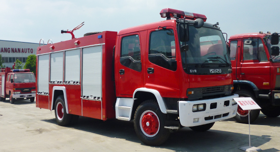 五十鈴細(xì)水霧水罐消防車(6噸)圖片