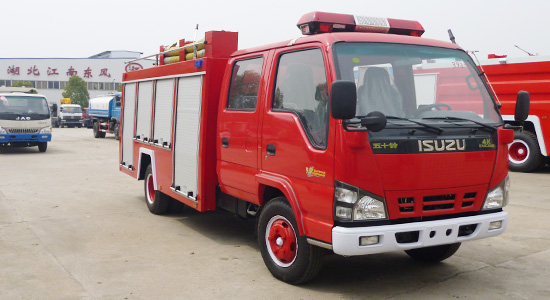 慶鈴3.5噸水罐消防車圖片