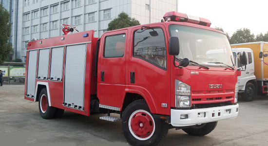 五十鈴5噸水罐消防車圖片